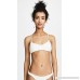 Solid & Striped Women's The Rachel Ruched Bikini Top Pearl B07PH1Z8WY